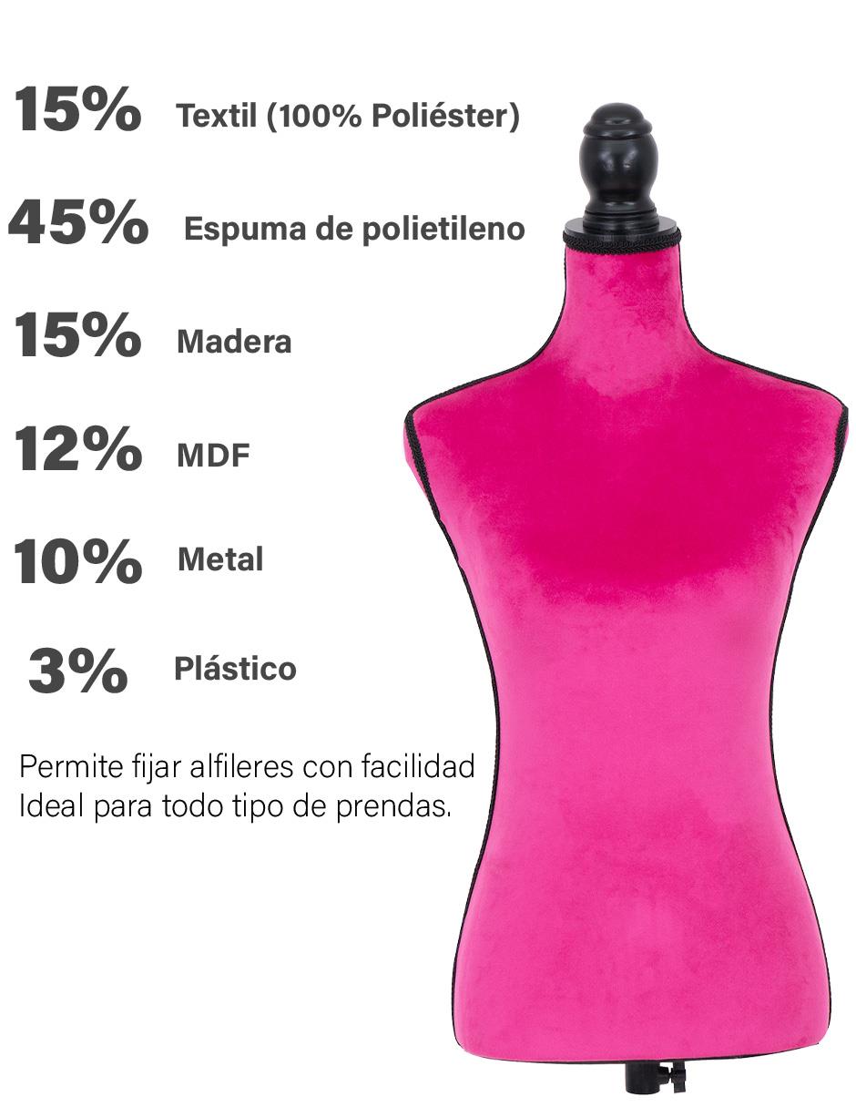 Maniquí de torso onof "silueta" unisex mtfat
