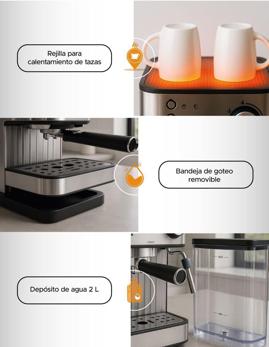Cafetera espresso Delux 10