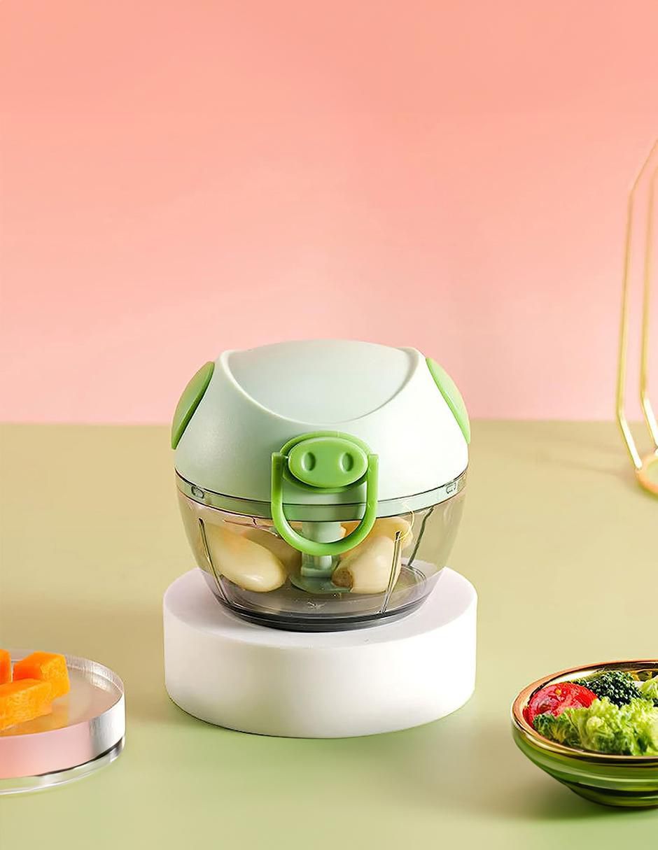 Procesador de alimentos cuchillas de acero inoxidable 5