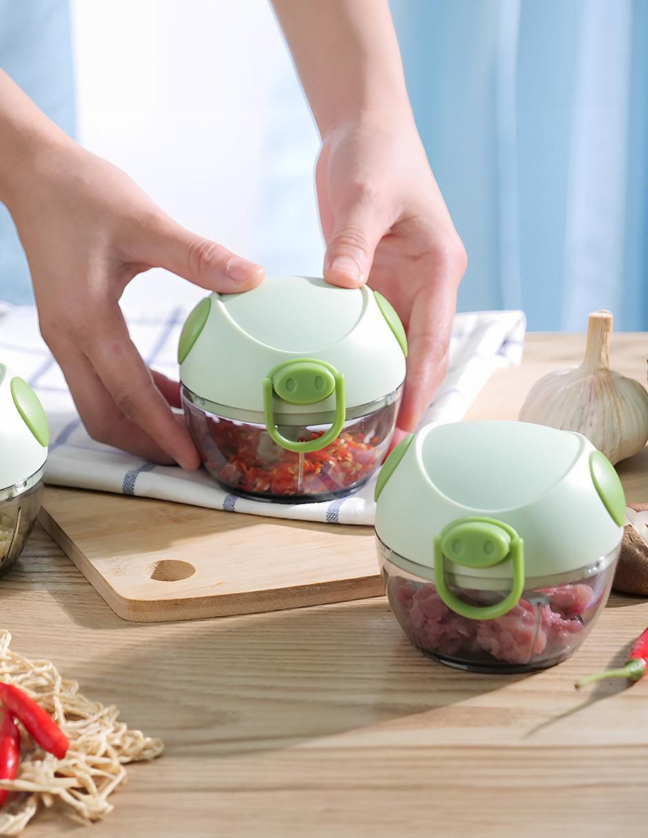 Procesador de alimentos cuchillas de acero inoxidable 6