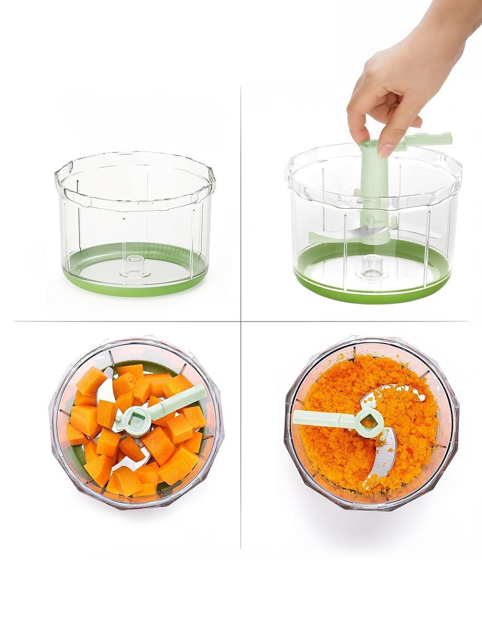 Set procesador de alimentos cuchillas de acero inoxidable 3