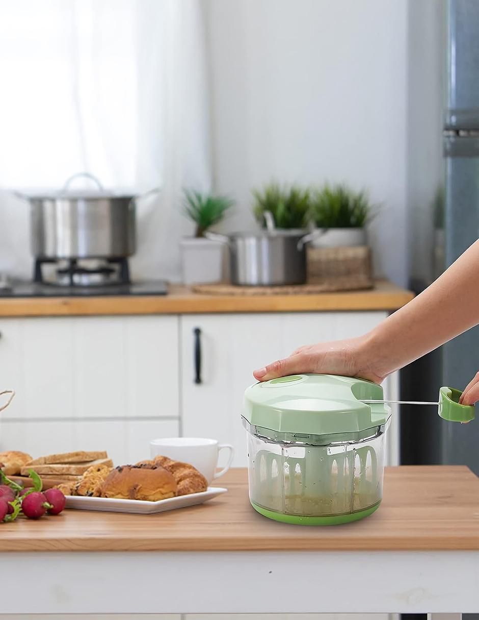 Set procesador de alimentos cuchillas de acero inoxidable 4
