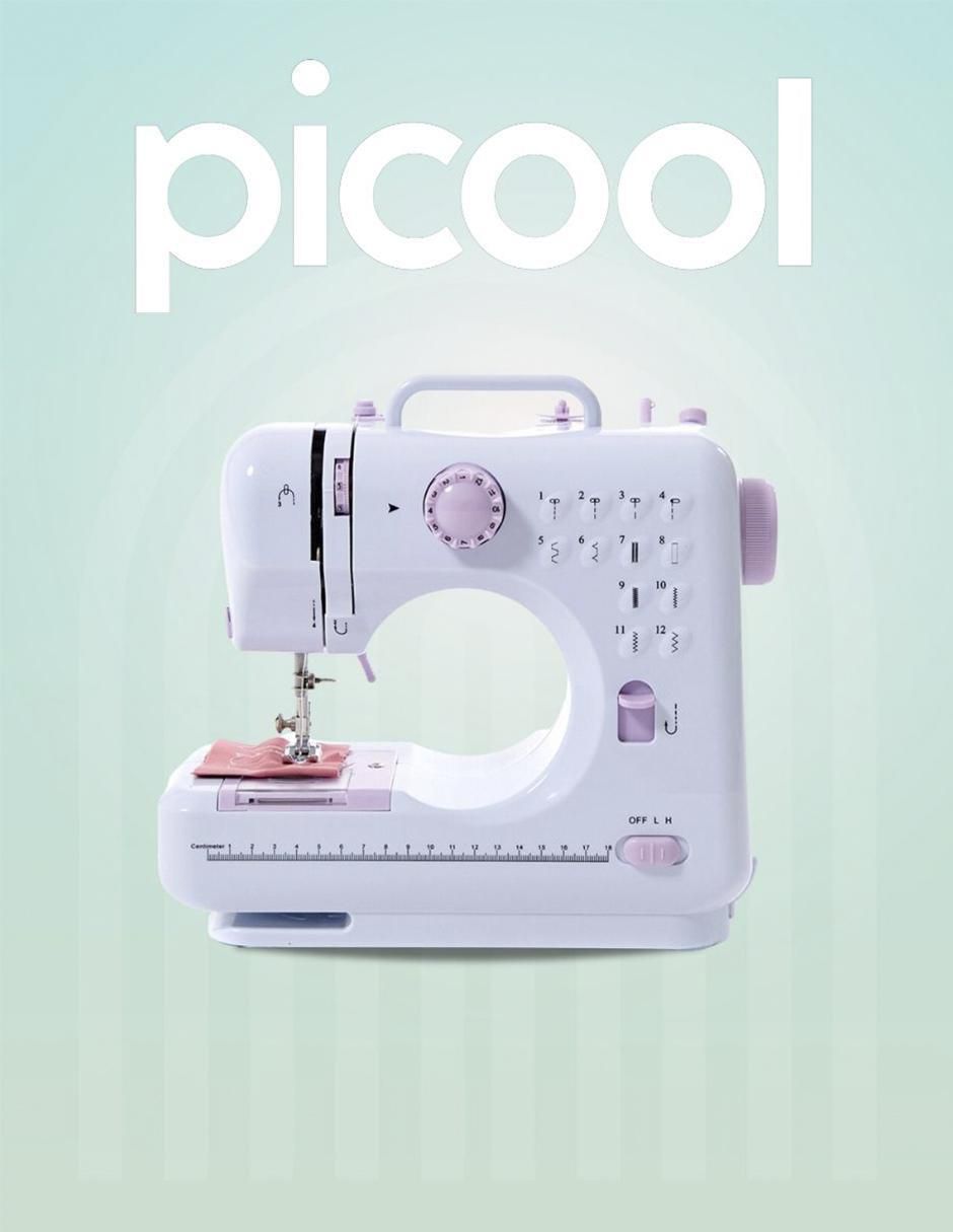 Máquina de coser portátil jm1700 6