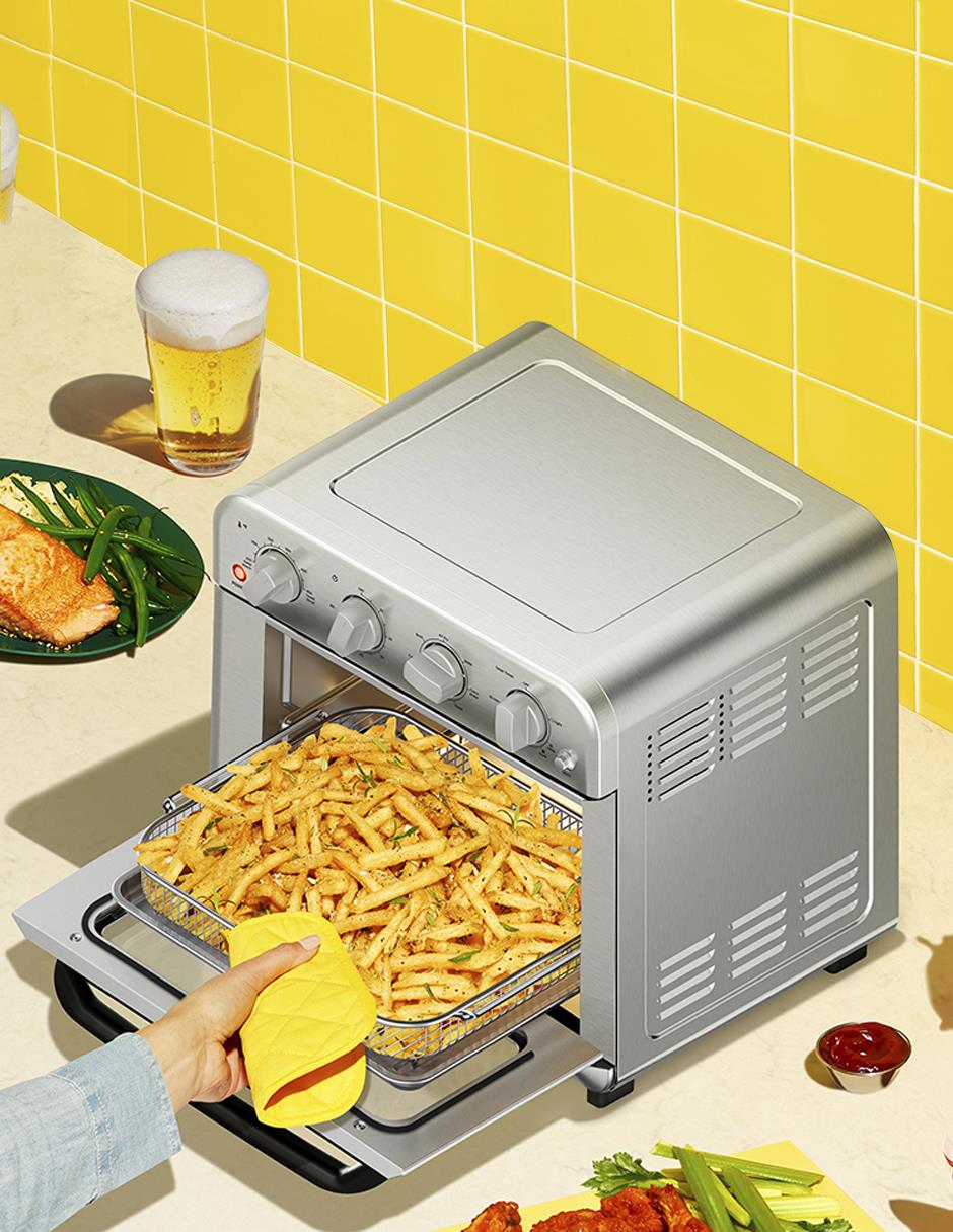 Horno eléctrico freidora RJ50-SS-M18-MX 18 L 5
