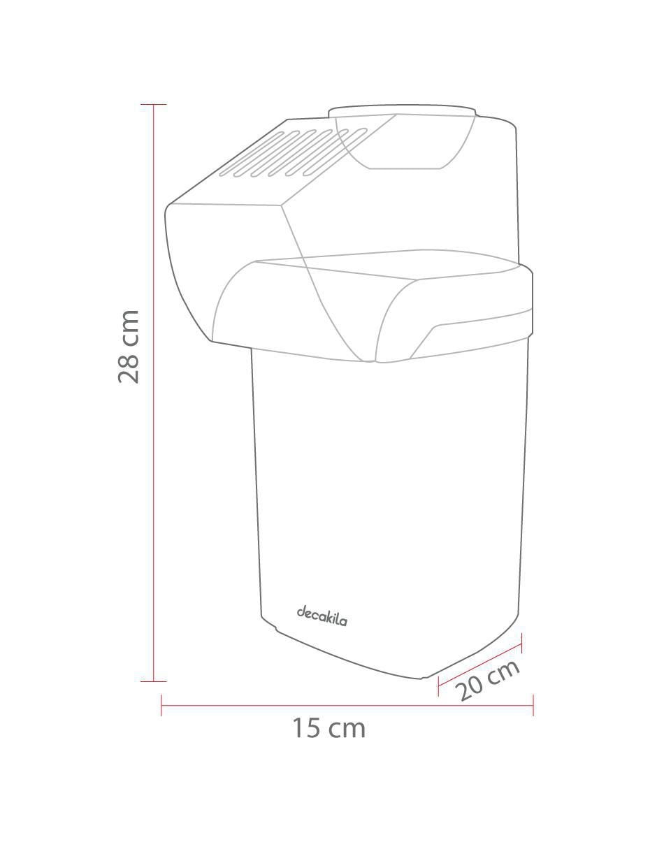 ▷ Decakila Máquina para Hacer Palomitas (KUTT009R) ©