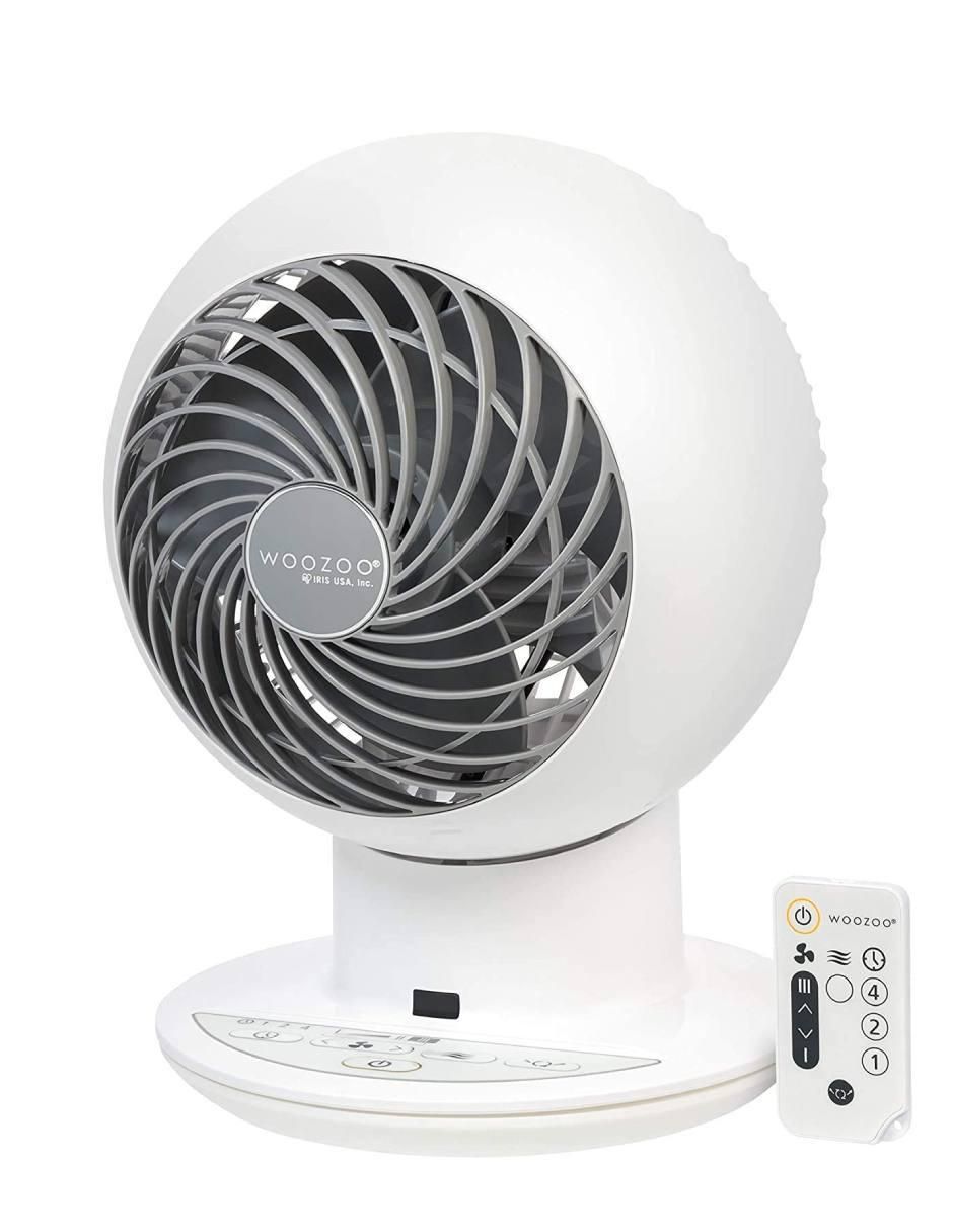 Ventilador de mesa con control remoto 5 velocidades