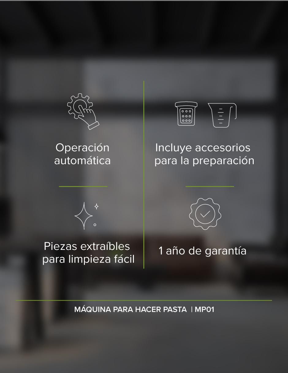 Máquina para pasta eléctrica 4
