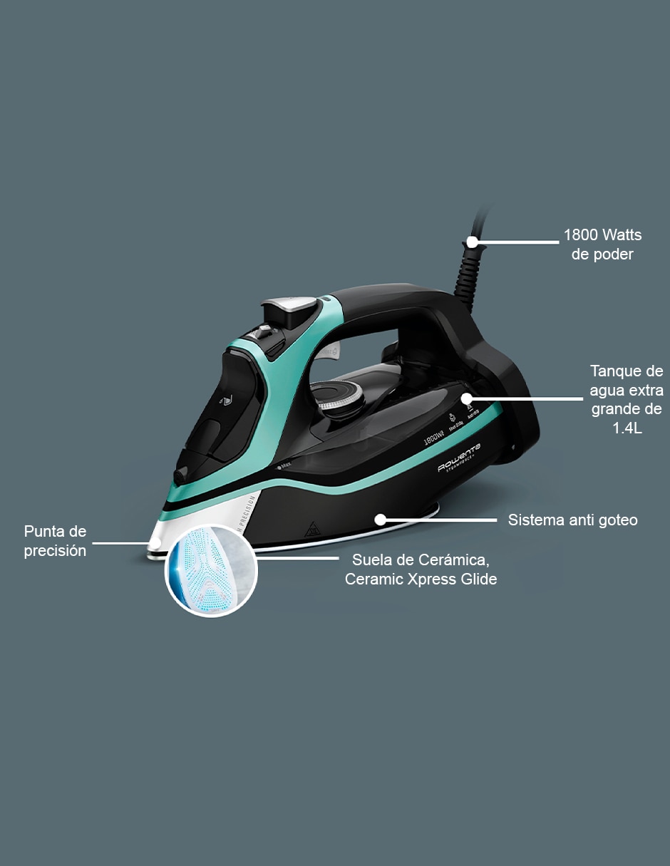 Plancha DW9440U1 suela acero inoxidable 7