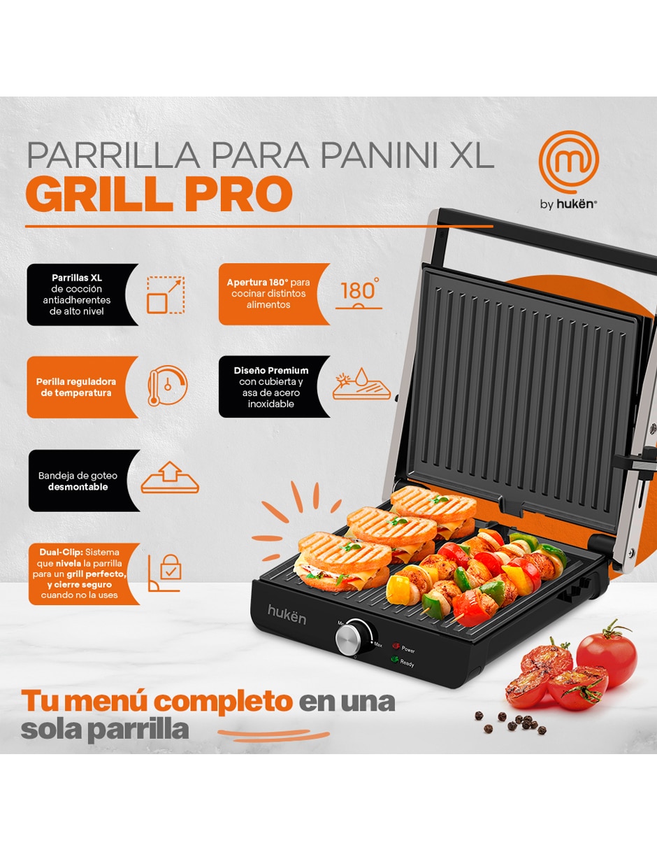 Parrilla eléctrica MK-PG-4V2 de acero 6