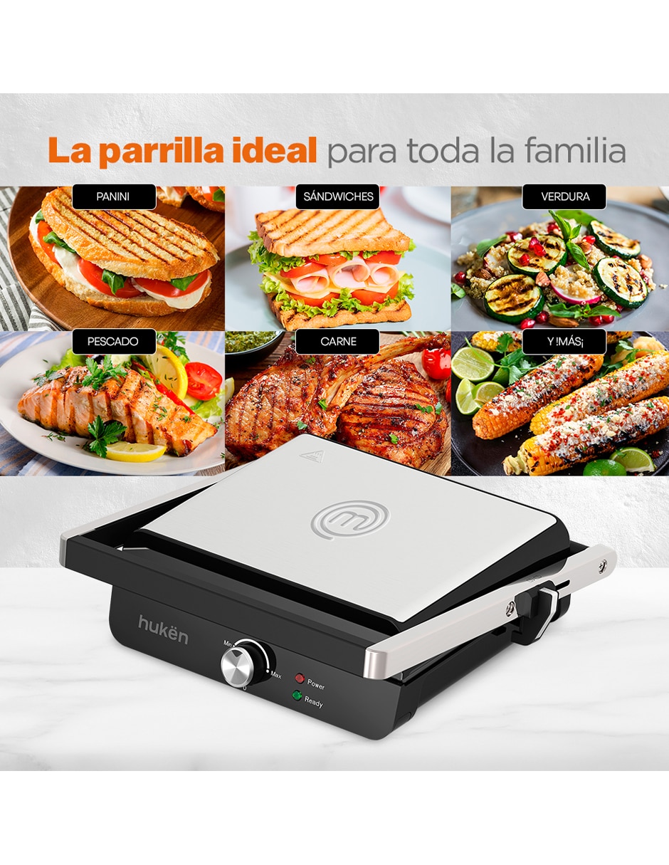 Parrilla eléctrica MK-PG-4V2 de acero 7
