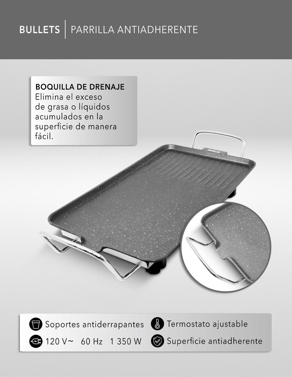 Parrilla eléctrica RC-45 de aluminio 2