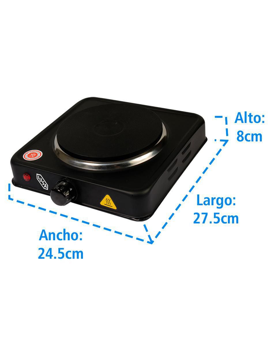Parrilla eléctrica IU-1D1000 de acero 5