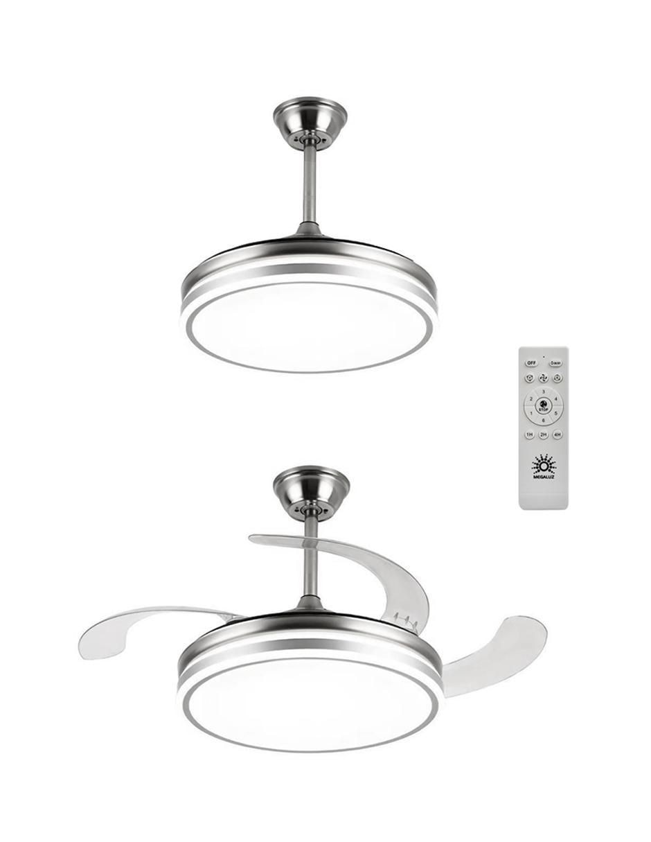 Ventilador de techo con control remoto 6 velocidades 2