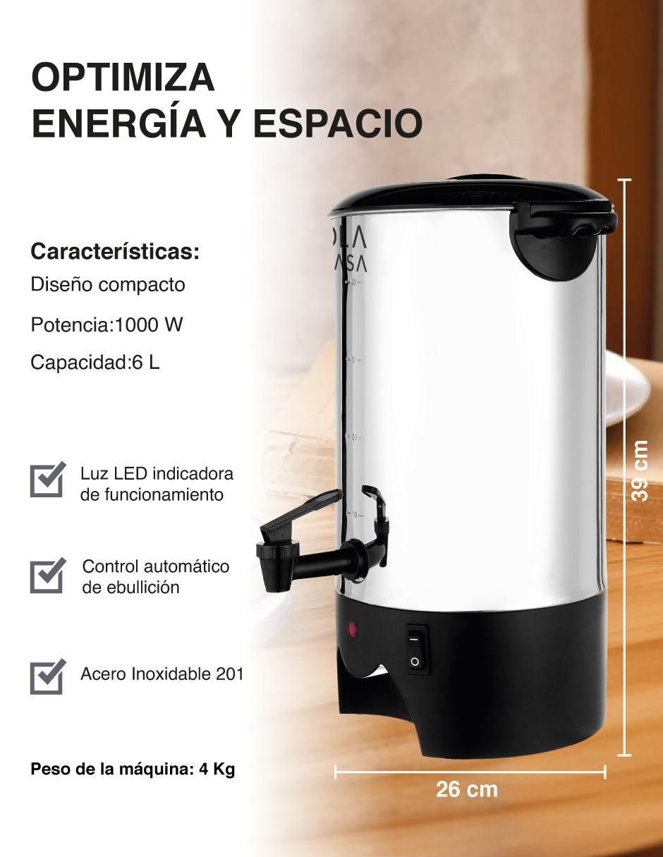 Percoladora 5 bares 40 tazas 9