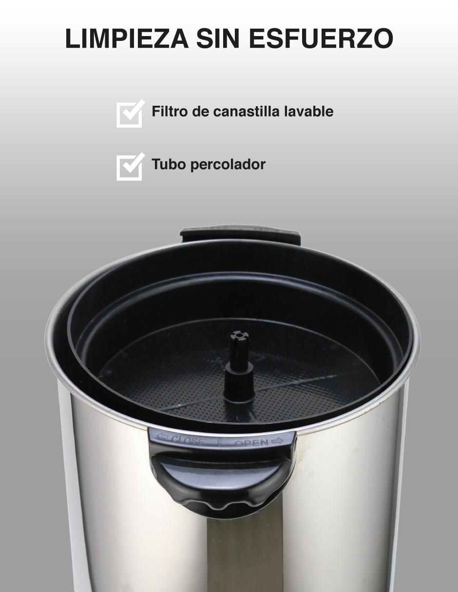Percoladora 5 bares 40 tazas 6