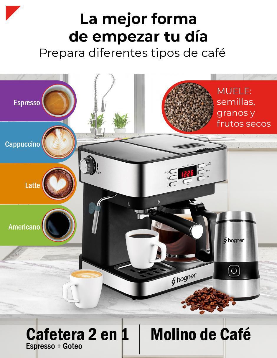 Cafetera Combi bdecm02/bcg01 2