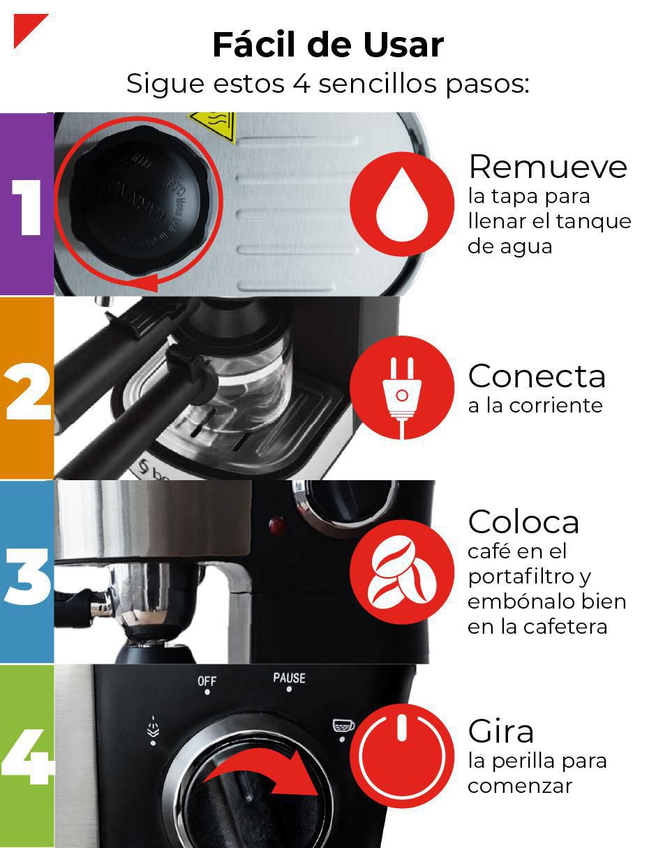 Cafetera Combi bdecm02/bcg01 8