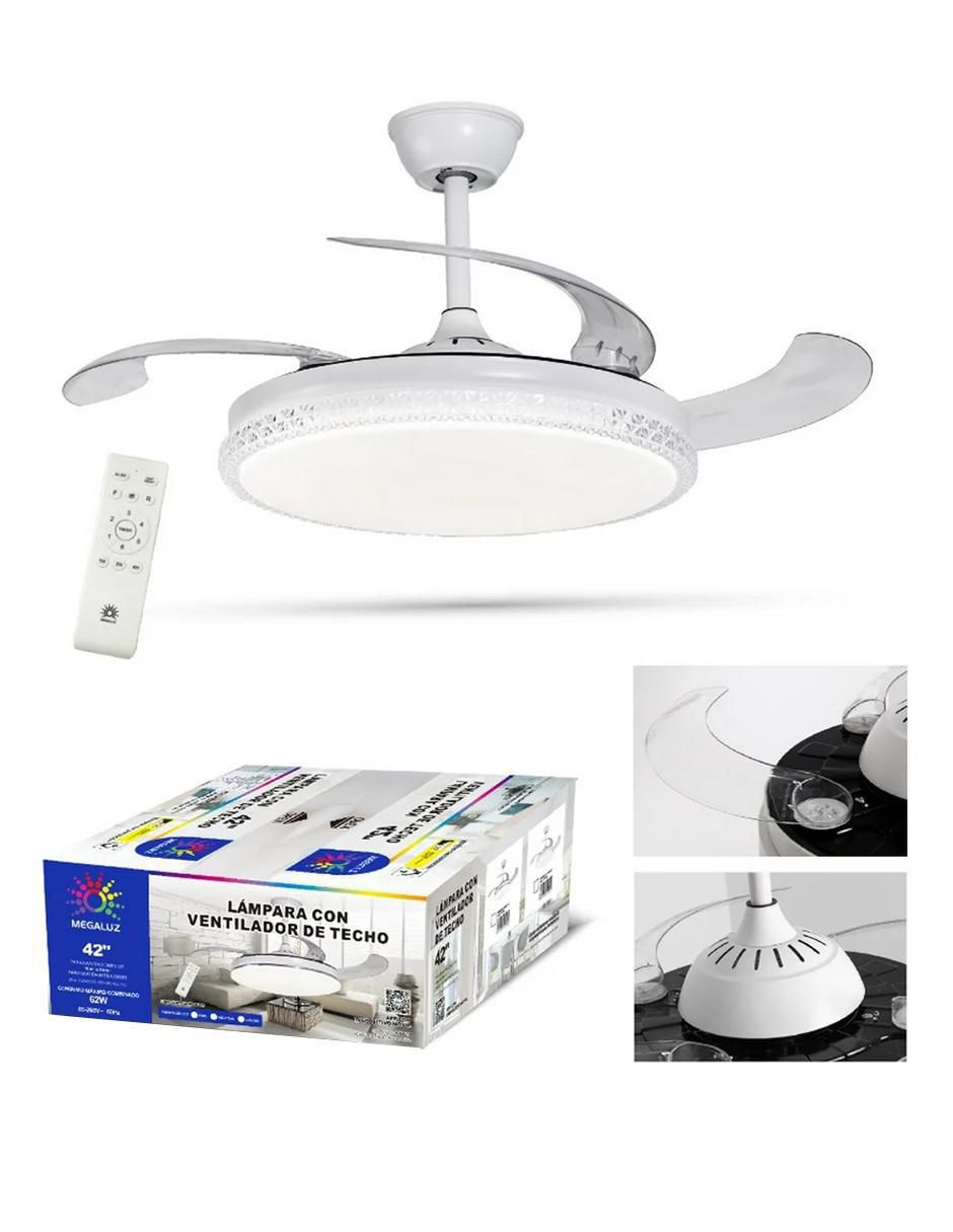Ventilador de techo con control remoto 6 velocidades 2