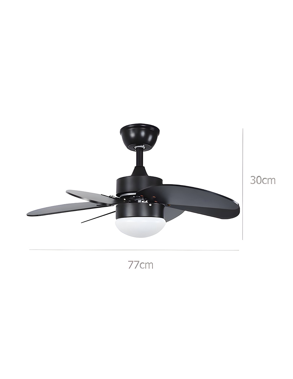 Ventilador de techo con control remoto 6 velocidades 5