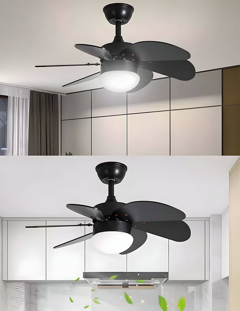 Ventilador de techo con control remoto 6 velocidades 4