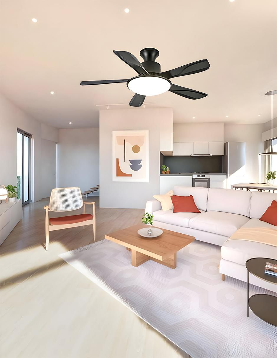 Ventilador de techo con control remoto 6 velocidades 3