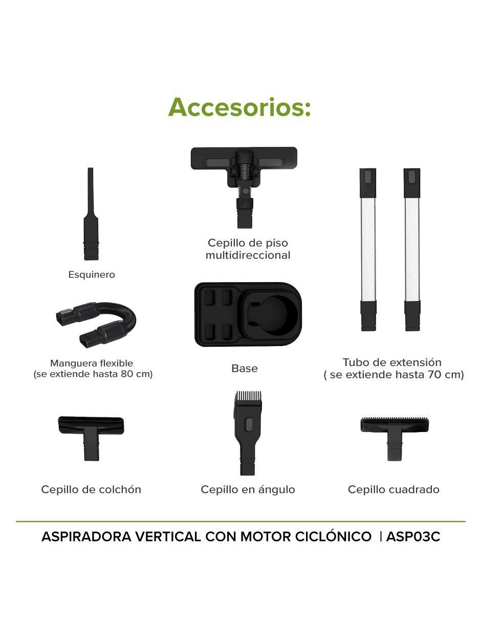 Aspiradora ciclónica asp03c 400 ml 4