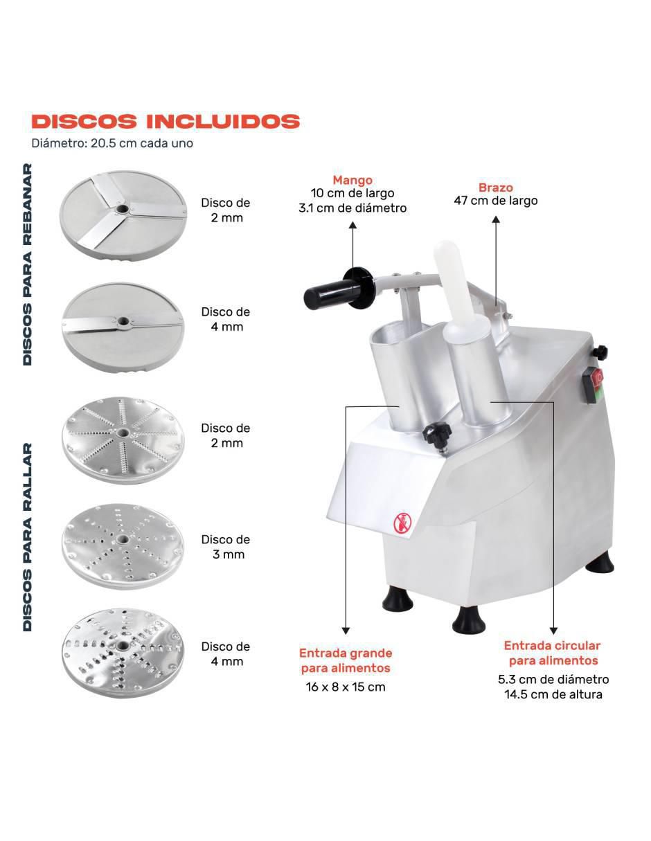 Set procesador de alimentos cuchillas de acero 7