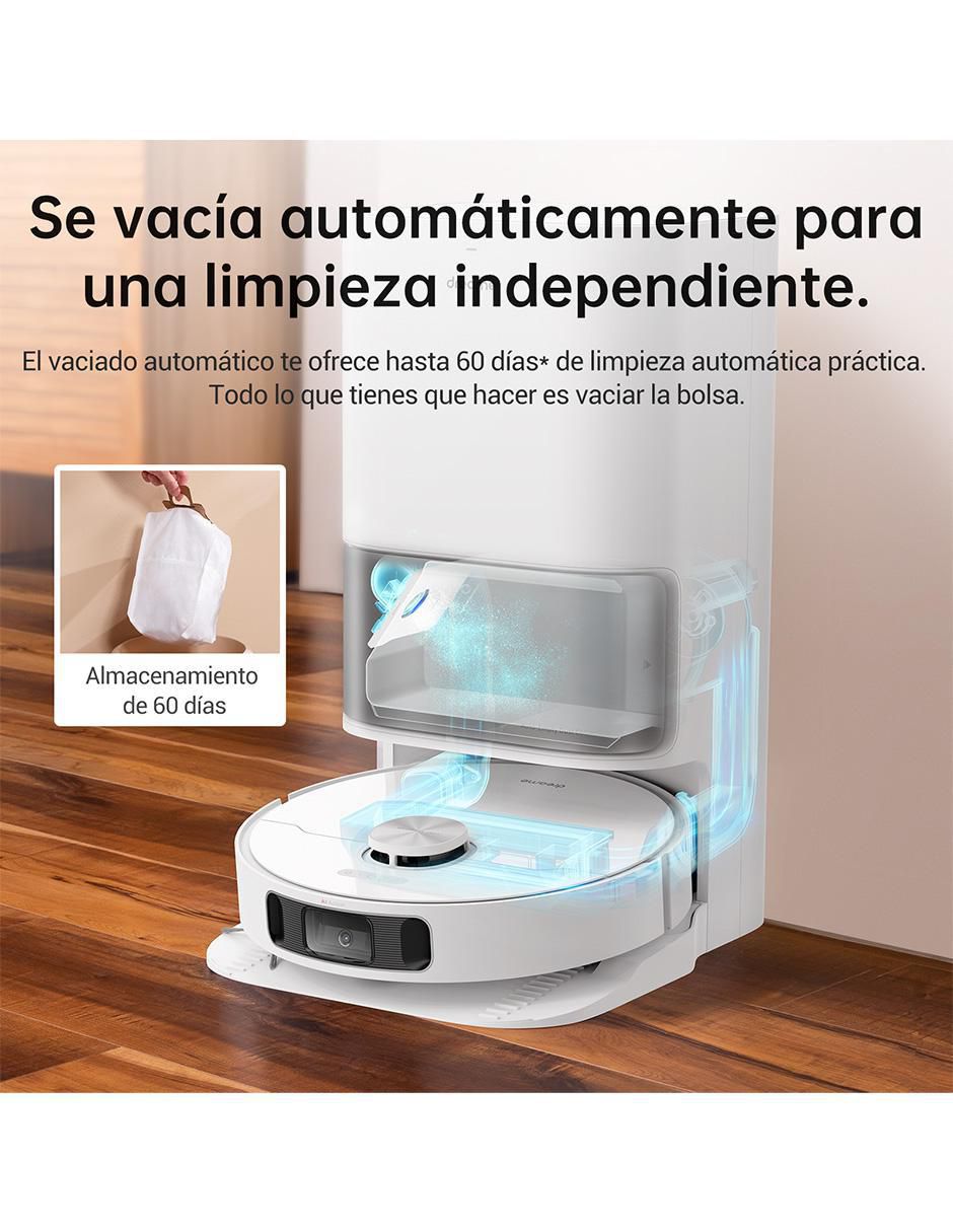 Aspiradora robot estación 2 en 1 3 litros 4