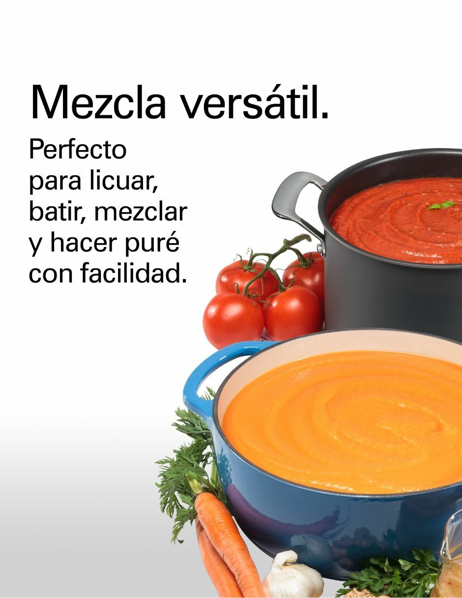 Batidora de inmersión 9 velocidades 6