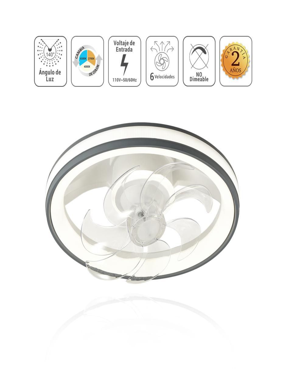 Ventilador de techo con control remoto 6 velocidades 2