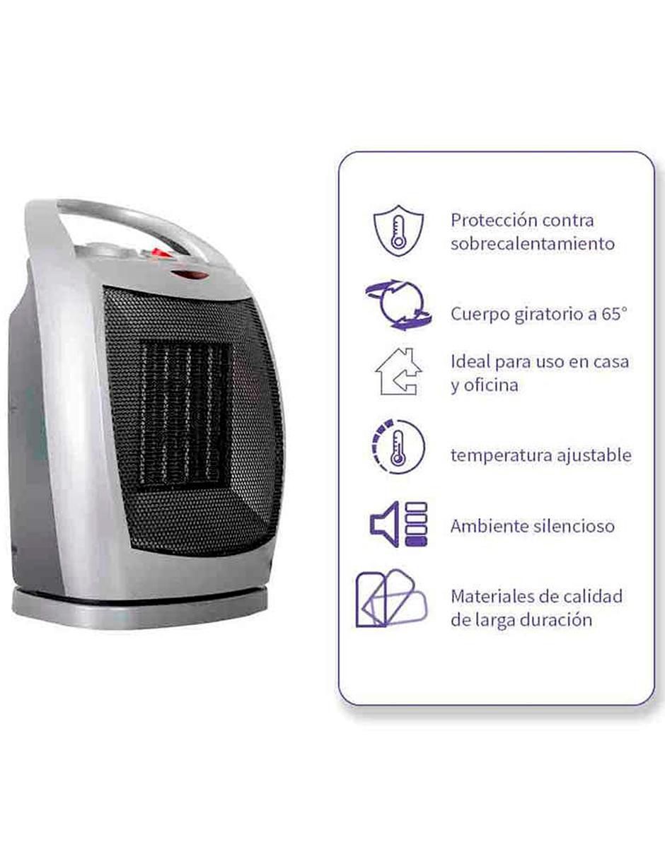 Calefactor de pared eléctrico de 127 V 4