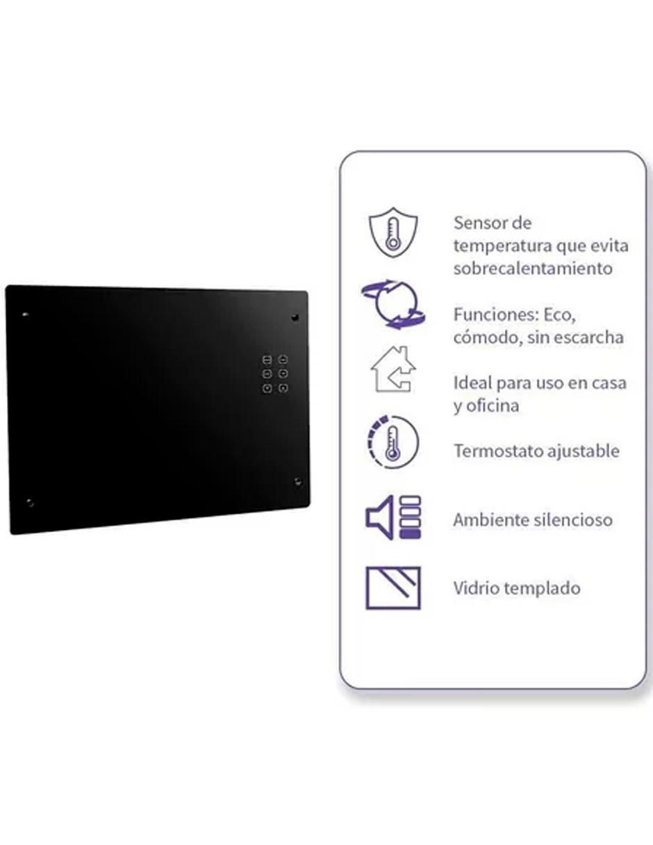 Calefactor de pared eléctrico de 127 V 4