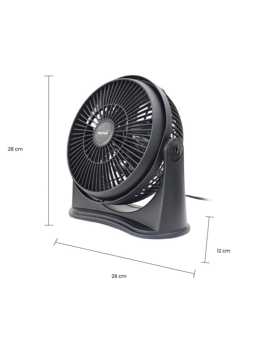 Ventilador de mesa Mytek 3 velocidades
