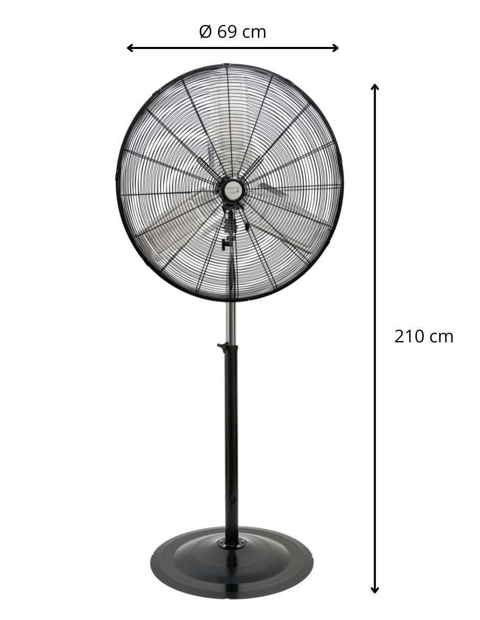 Ventilador de pedestal 3 velocidades 2
