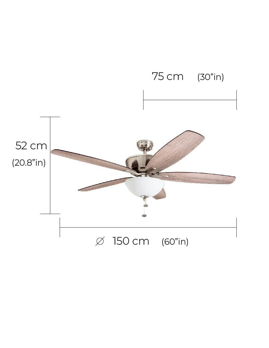 Ventilador de techo prominence home "con control remoto" (si aplica) 3 "velocidades"