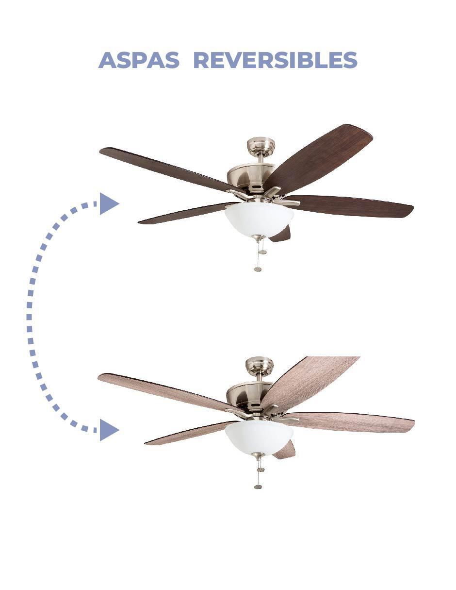 Ventilador de techo prominence home "con control remoto" (si aplica) 3 "velocidades"