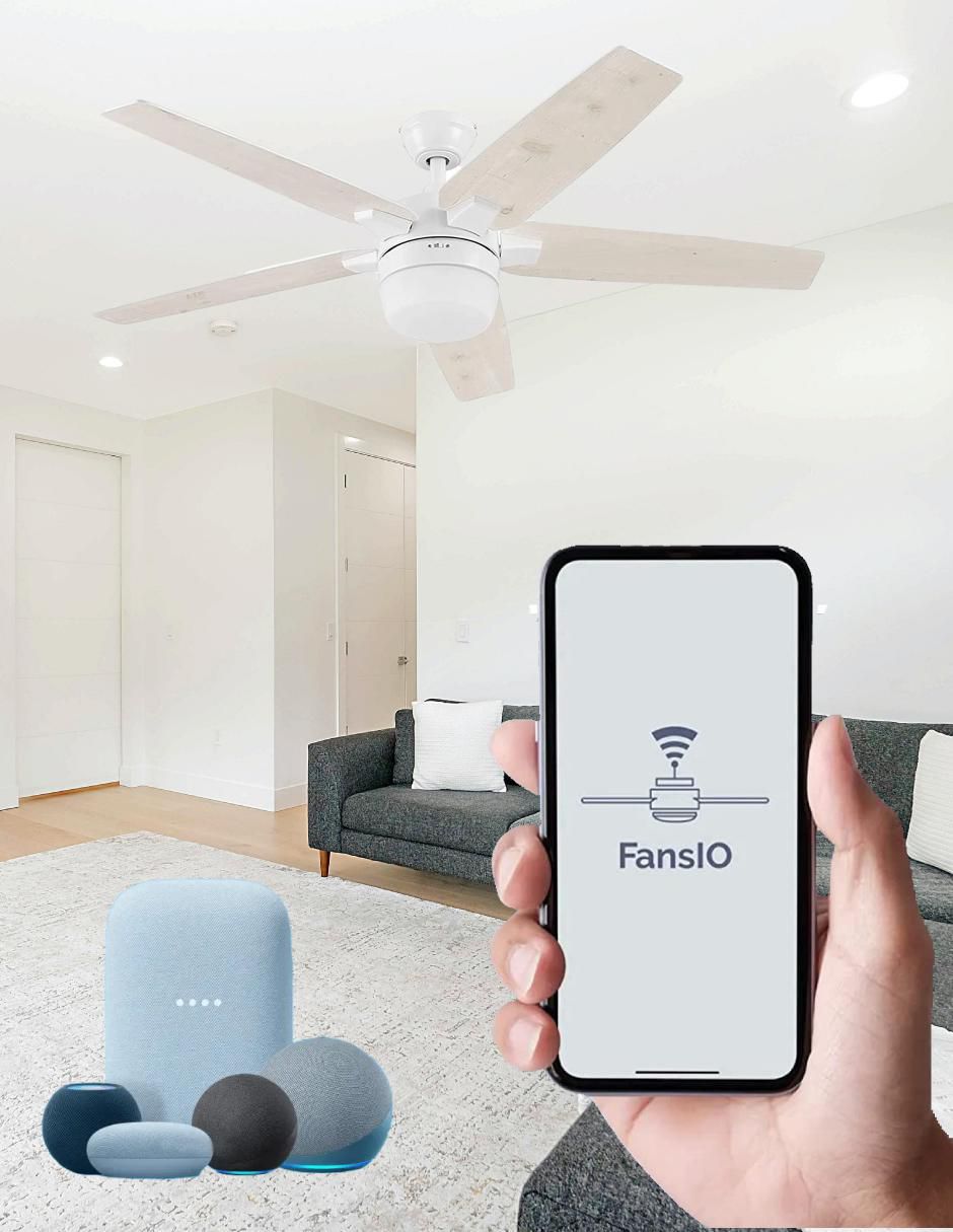 Ventilador de techo con control remoto 3 velocidades 3