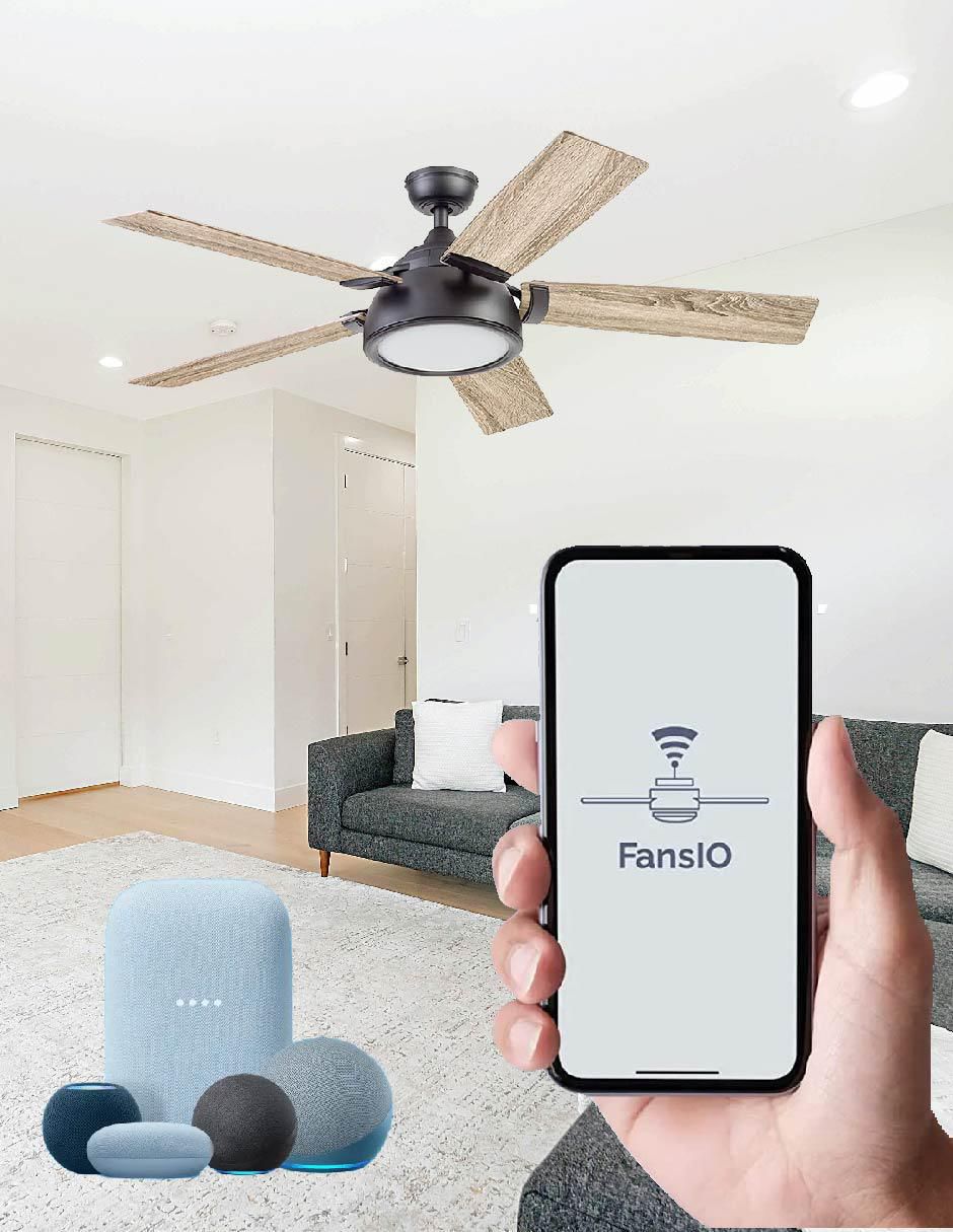 Ventilador de techo con control remoto 3 velocidades 2