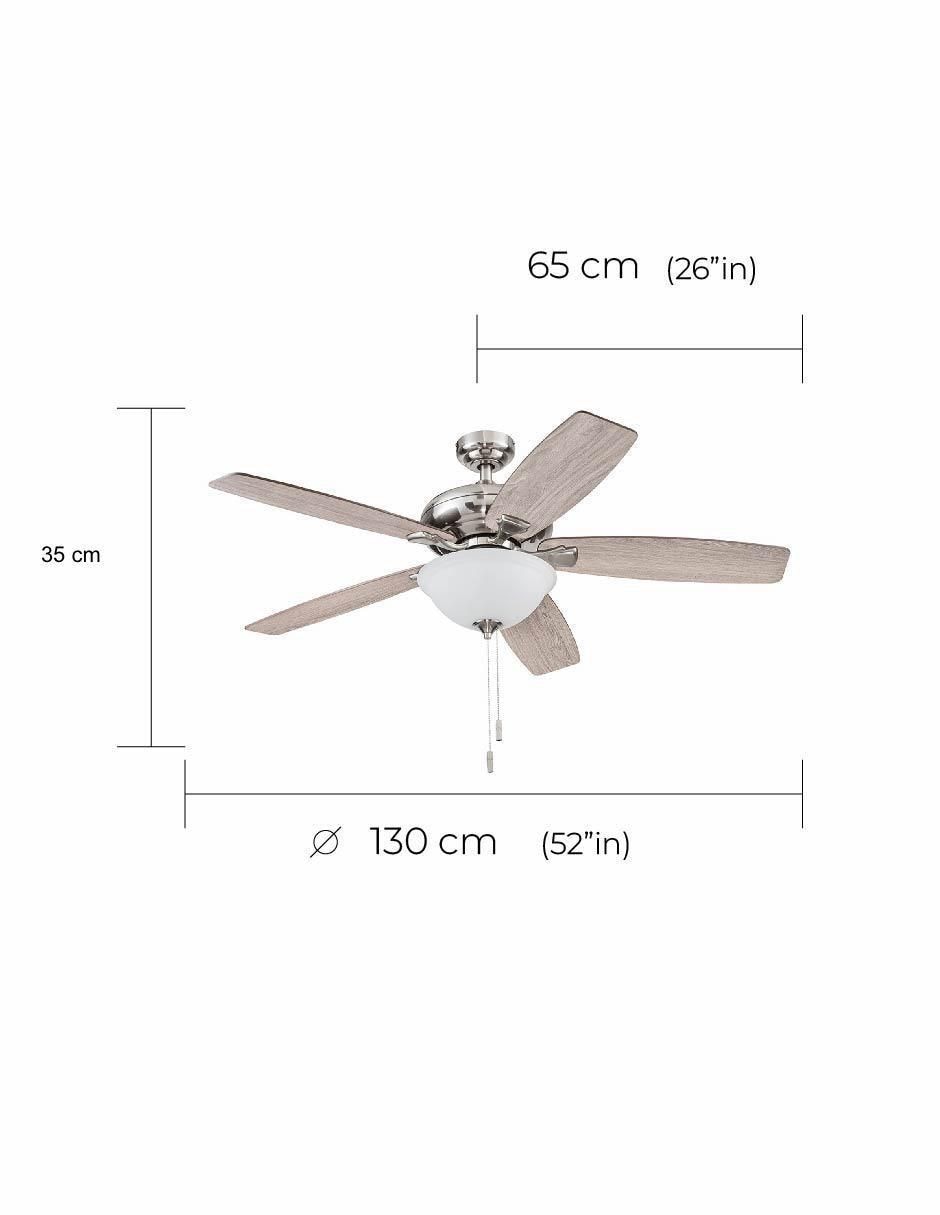 Ventilador de techo Prominence Home 3 velocidades