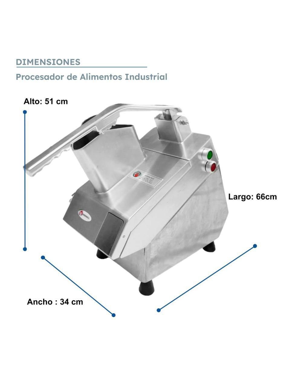 Procesador de alimentos cuchillas de acero inoxidable 4