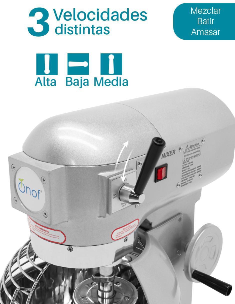 Batidora industrial 3 velocidades Hr-B 5