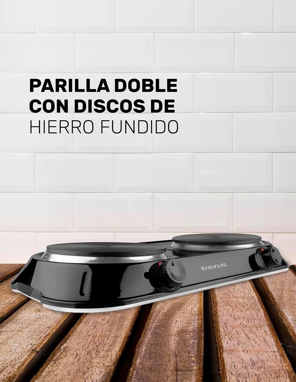 Parrilla eléctrica HELIOS DUO de hierro 3
