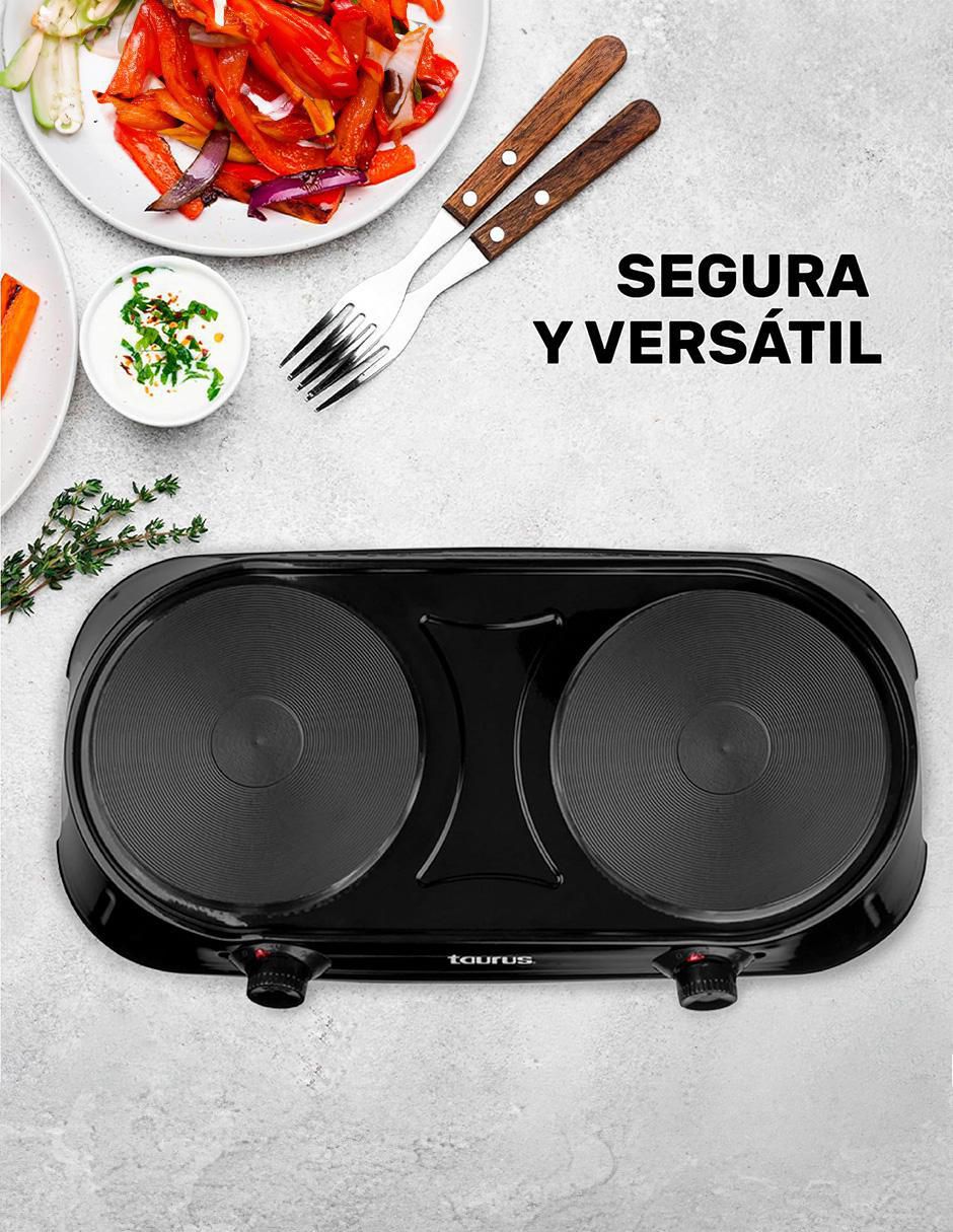 Parrilla eléctrica HELIOS DUO de hierro 4