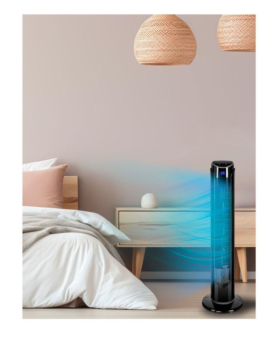 Ventilador de torre con control remoto 3 velocidades 3