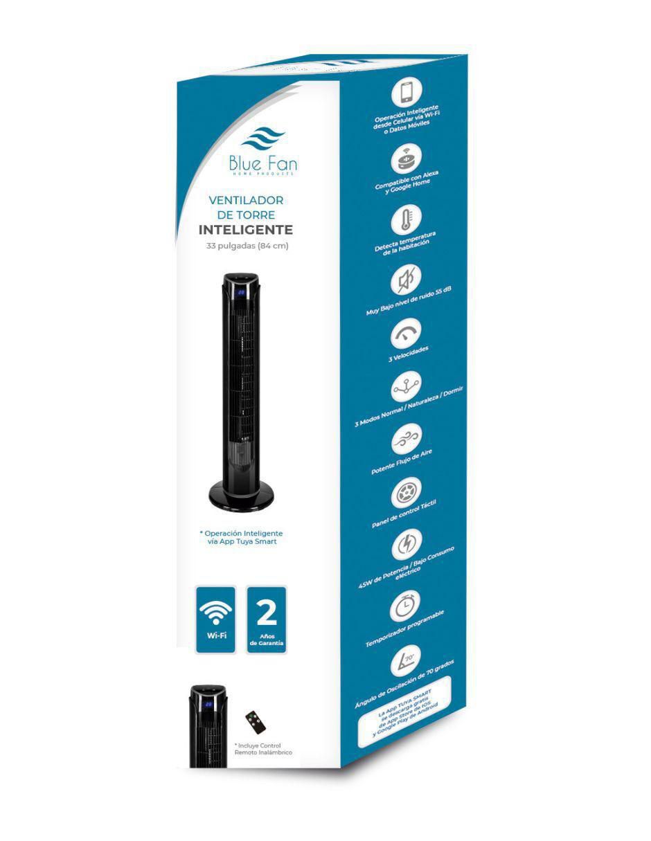 Ventilador de torre con control remoto 3 velocidades 6