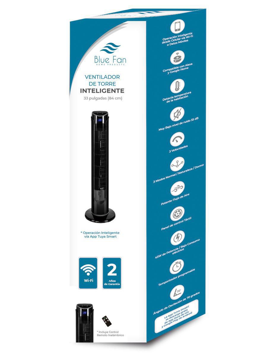 Ventilador de torre con control remoto 3 velocidades 6