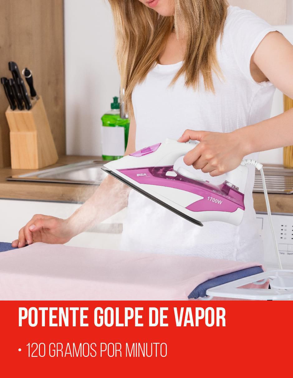 Plancha Iron Essential suela acero inoxidable 9