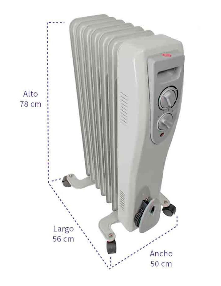 Calefactor de aceite eléctrico de 127 V 5