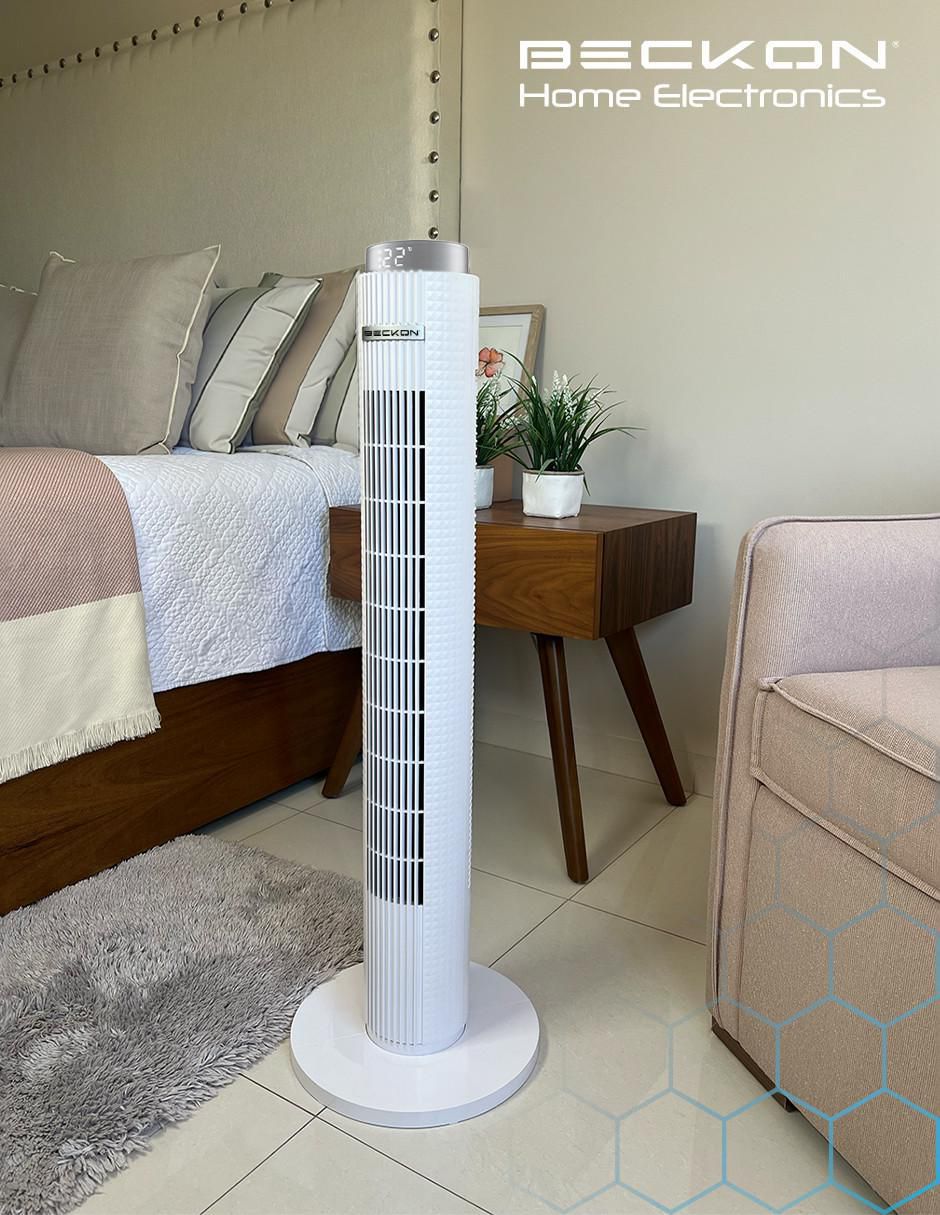 Ventilador de torre con control remoto 3 velocidades 4