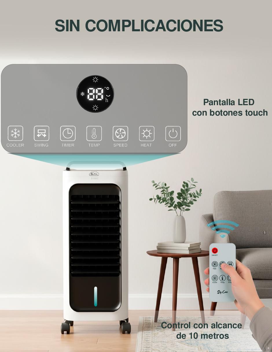 Ventilador 3 en 1 con control 3 velocidades 8
